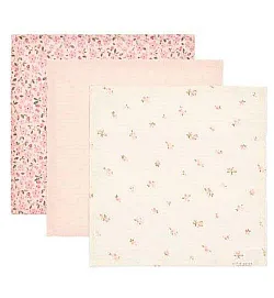 Little Dutch: Сет 3 Муселинови Кърпи за Лице Fairy Garden