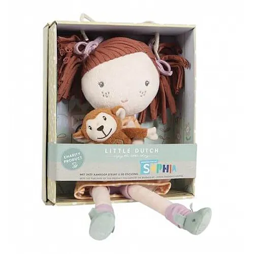 Little Dutch мека играчка - кукла София Little Dutch мека играчка - кукла София