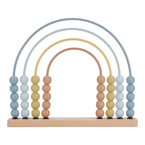 Дървено сметало дъга Little Dutch - Forest Friends