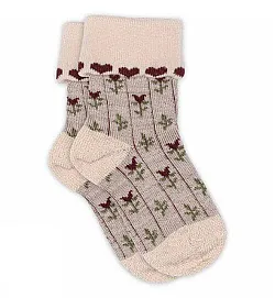 MP DENMARK мерино чорапи Nora - Rose Dust