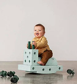 Modu комплект за игра Curiosity - Ocean Mint/Forest Green, 14 части