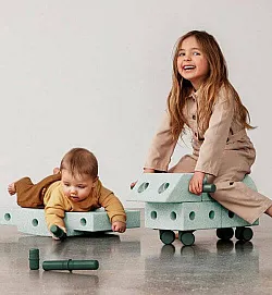 Modu комплект за игра Explorer, Ocean Mint и Forest Green, 20 части