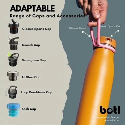 Термос One Green Bottle Evolution- 500 мл, Маргаритки