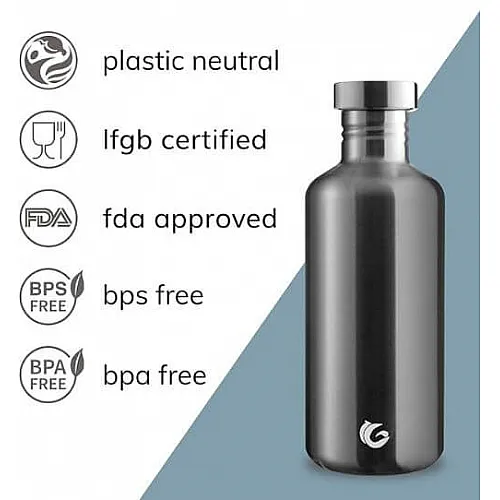 Бутилка One Green Bottle - 1200 мл, безцветна