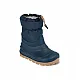 RAYVE Snowstorm – Детски зимни гумени barefoot ботуши - Dark Blue, с вълна