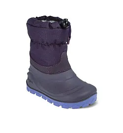 RAYVE Snowstorm – Детски зимни гумени barefoot ботуши - Purple, с вълна