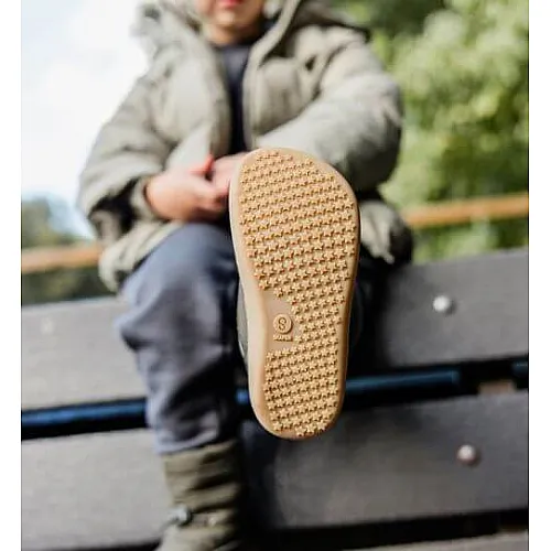 Shapen FROSTY Mini – Olive детски зимни боси ботуши Shapen FROSTY Mini – Olive детски зимни боси ботуши