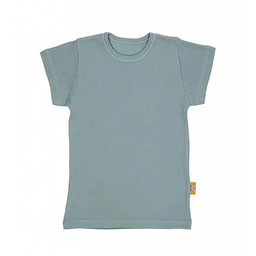 Шушулка детски тениска 100% мерино , ментово зелено