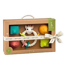 Жирафчето Софи - Комплект насърчаващ ранното развитие