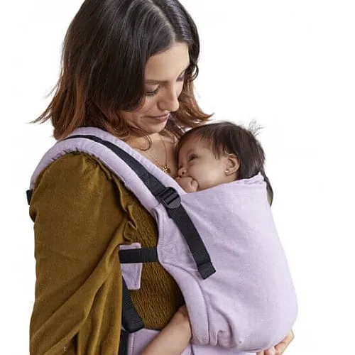 Ергономична раница TULA Free-to-grow Linen - Starling