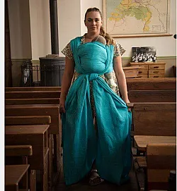 Тъкан слинг Yaro Waffles Turkis