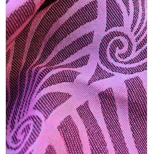 Тъкан слинг  Yaro Dandy Duo Fuchsia Turkis Ecru Tensel Seacell, размер 6