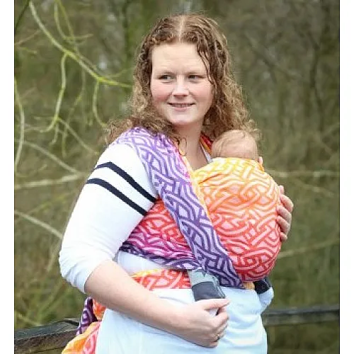 Ринг слинг Yaro Braid Fire Grad Wool