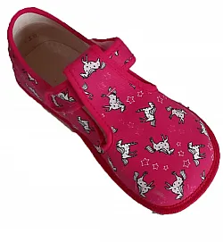 Beda детски боси пантофи - еднорози