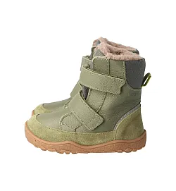 bLIFESTYLE polarfuchsSTYLE TEX Khaki – топли и водоустойчиви зимни barefoot обувки