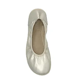  Боси обувки балерини Groundies Lily 3.0 champagne metallic