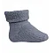 MP DENMARK детски вълнени чорапи мерино Stone Blue, плюш 